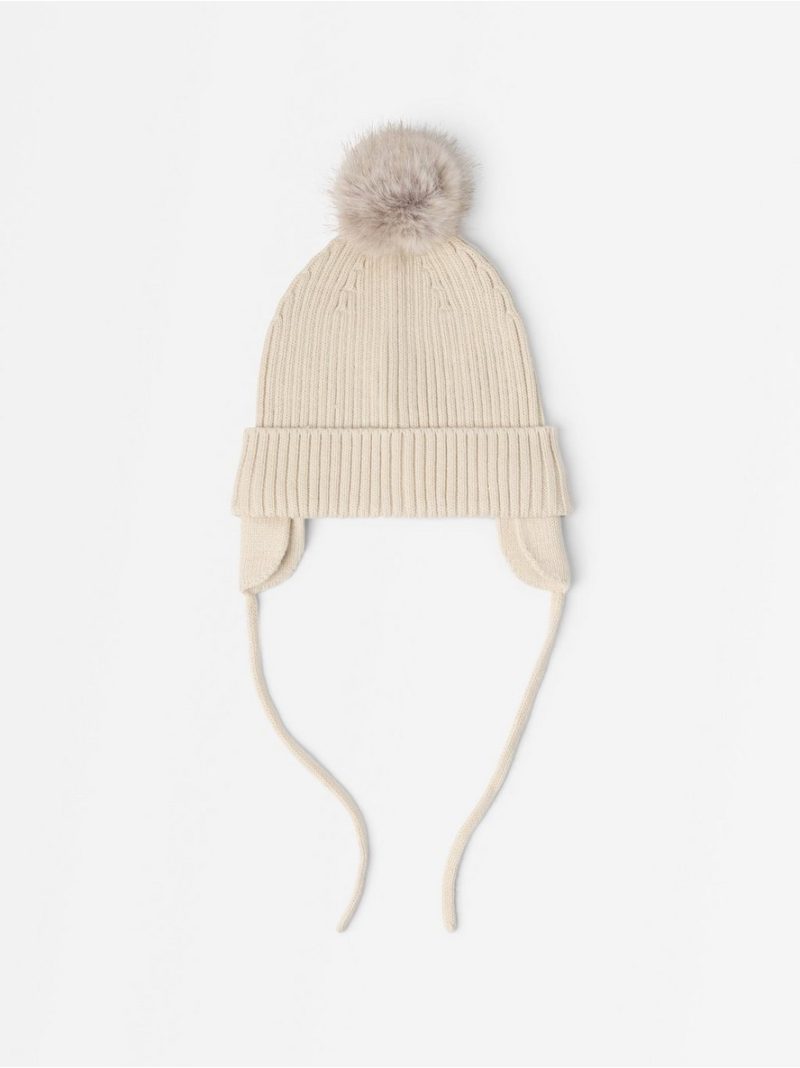 Beanie with pom pom - 3012478-1230