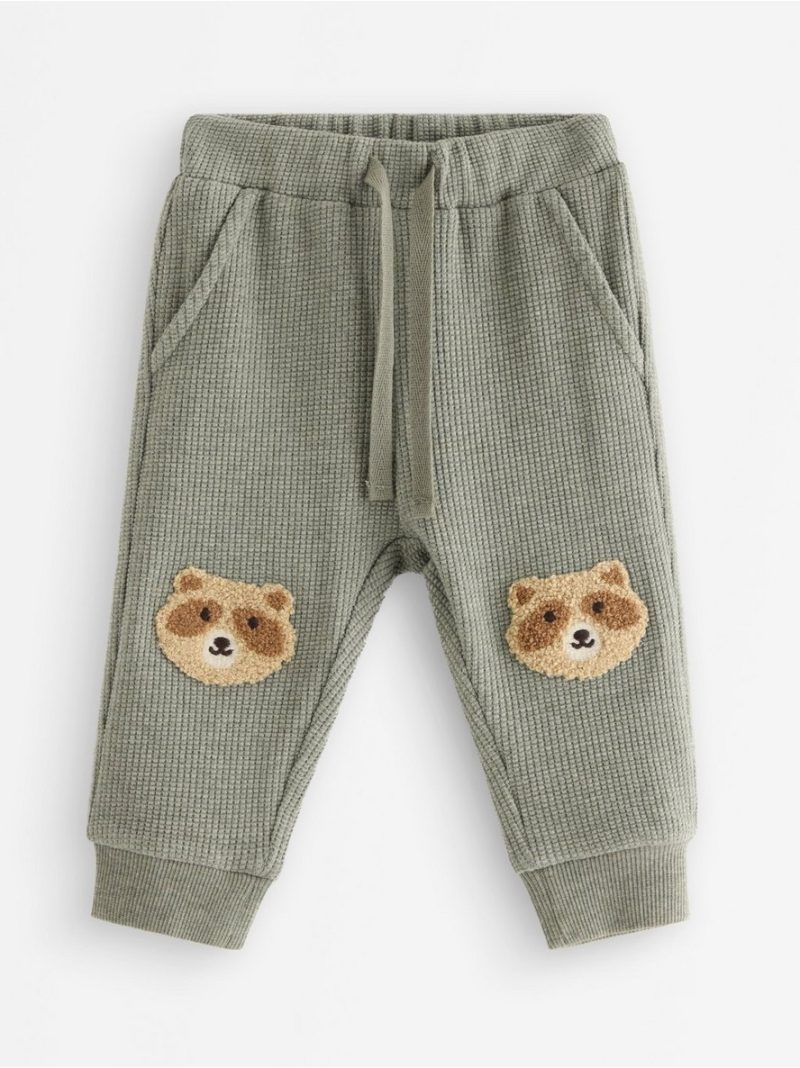 - Waffled joggers Waffled joggers - 3012481-1323