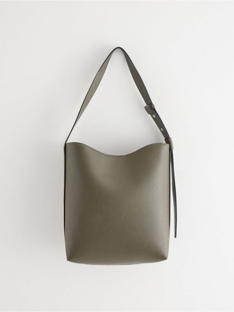 Shopper in imitation leather - 3012493-1945