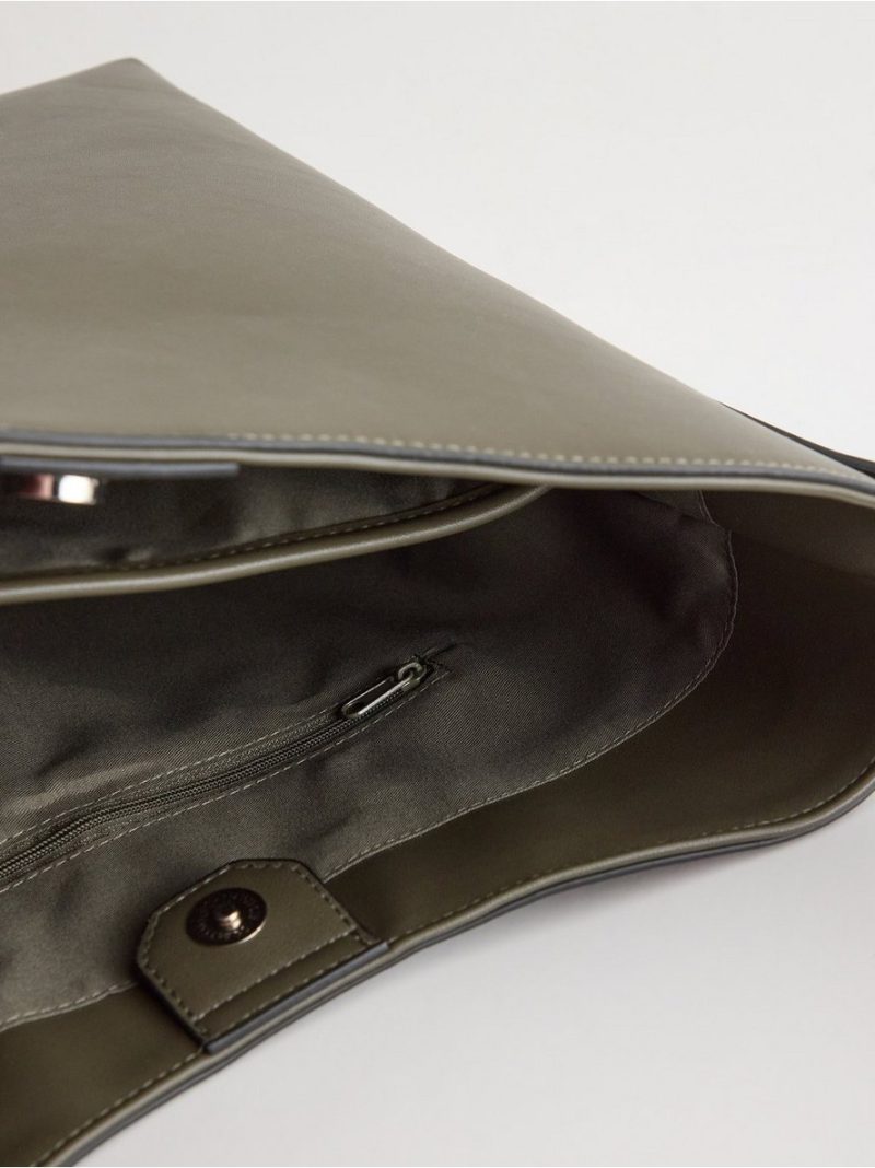 Shopper in imitation leather - 3012493-1945