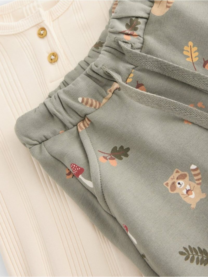 Set with bodysuit and trousers - 3012501-6809