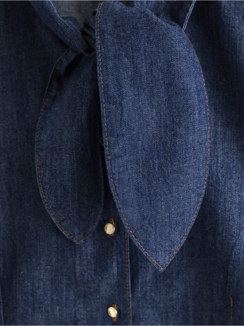 Long-sleeved denim shirt - 3012529-822