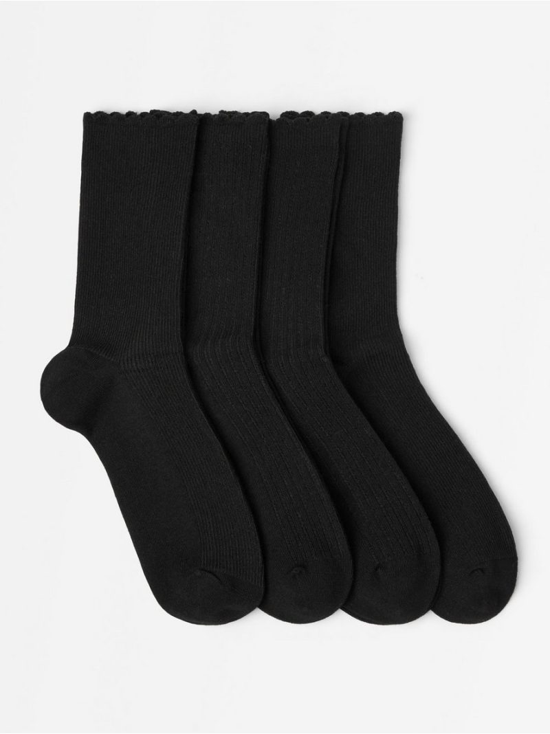 4-pack ribbed socks - 3012684-80