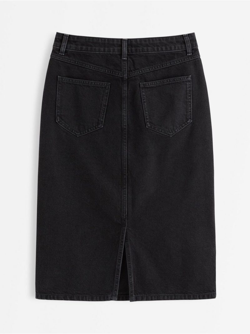 Denim skirt with studs - 3012687-141
