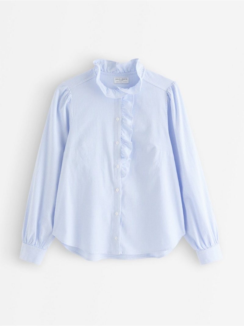 Shirt with frill - 3012705-7483