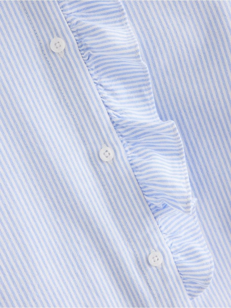 Shirt with frill - 3012705-7483