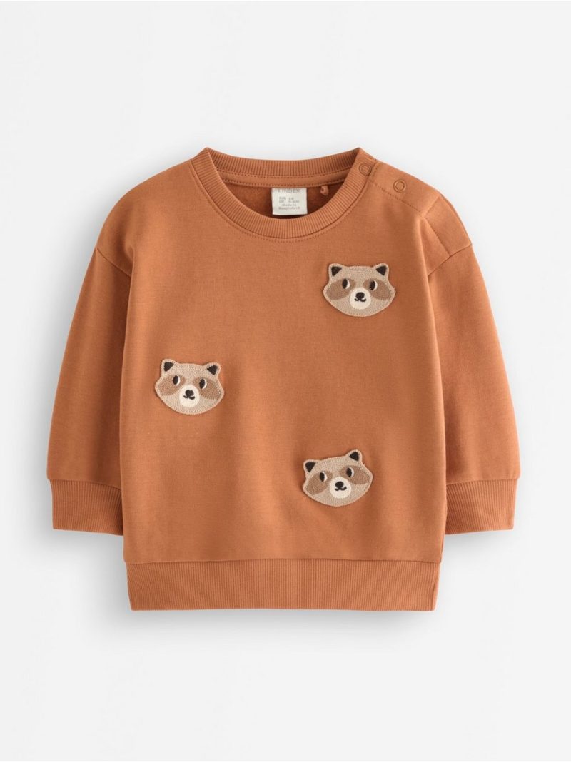 Sweatshirt with brushed inside - 3012737-1264