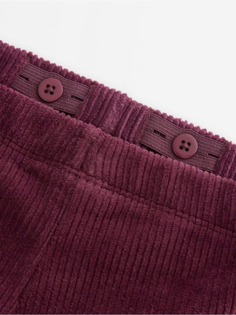 Flared leggings in corduroy - 3012763-7268