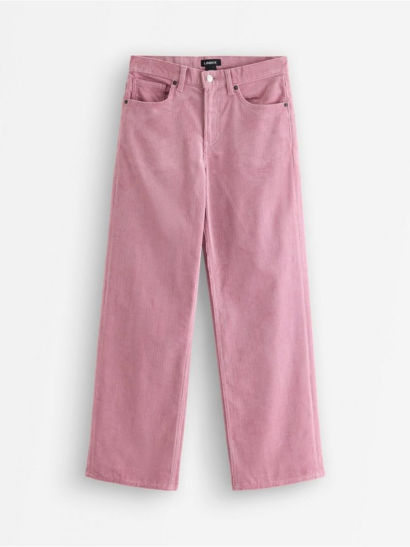 Straight trousers in corduroy - 3012770-8104