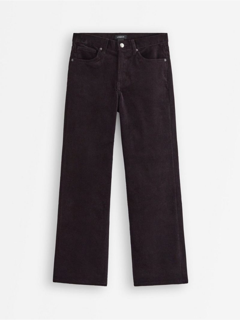 Straight trousers in corduroy - 3012770-9618