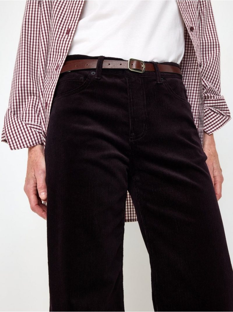 Straight trousers in corduroy - 3012770-9618
