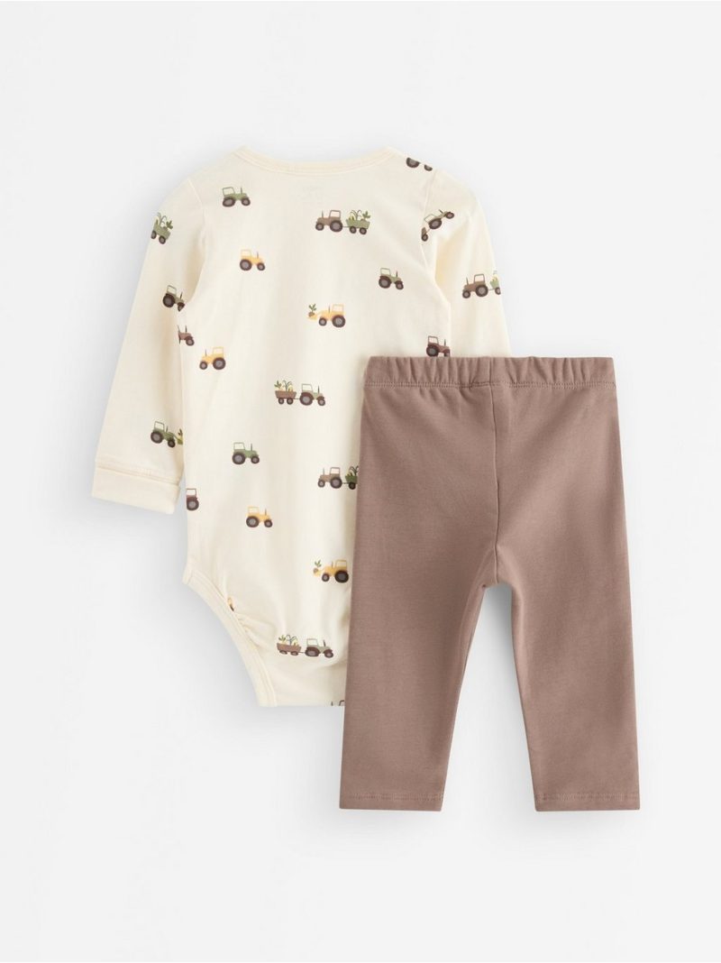 Set with bodysuit and leggings - 3012848-6809