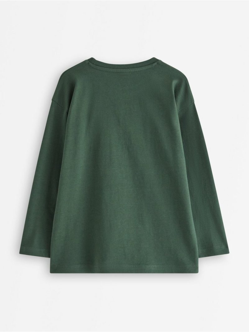 Long-sleeved top with reversible sequins - 3012882-8599