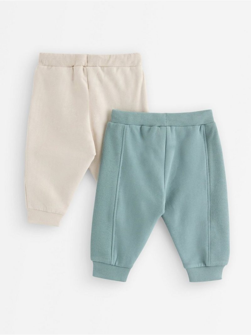 2-pack joggers with brushed inside - 3012943-8851