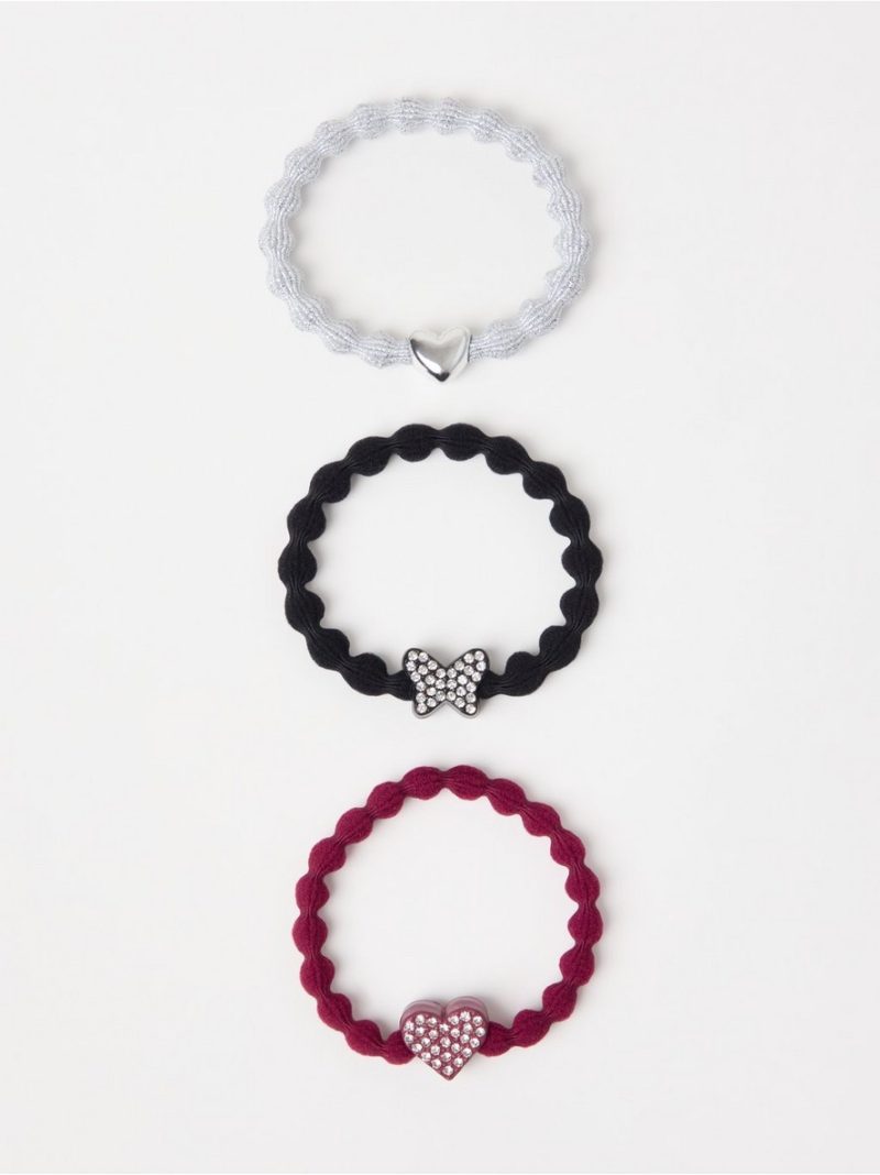 3-pack hair elastics - 3012974-6988