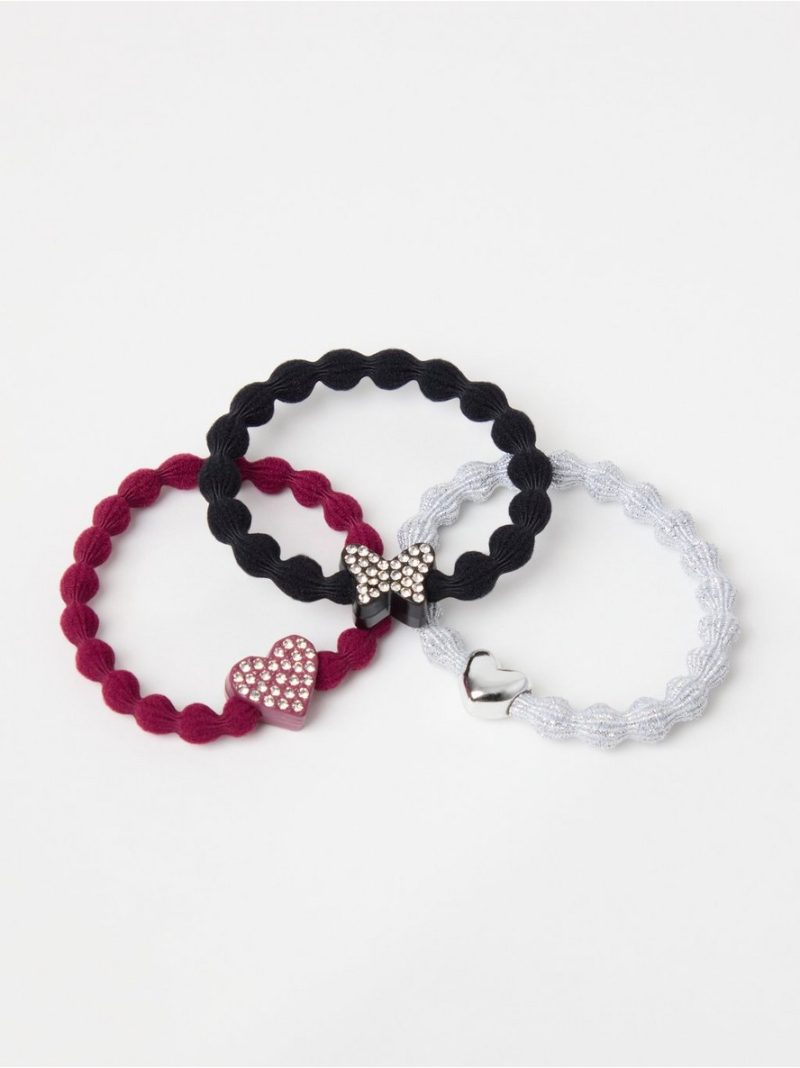 3-pack hair elastics - 3012974-6988