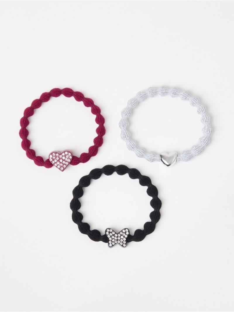 3-pack hair elastics - 3012974-6988