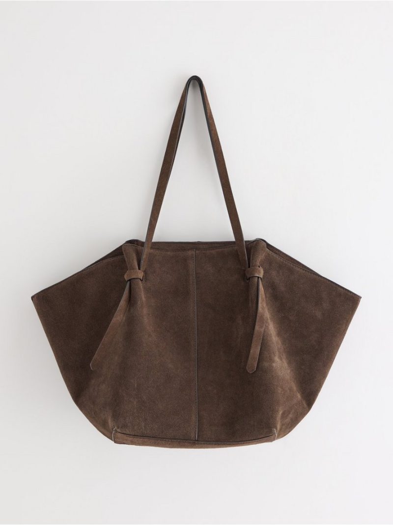 Tote bag in suede - 3013063-2590