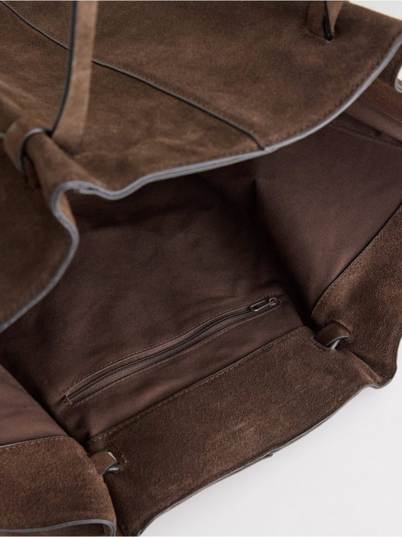 Tote bag in suede - 3013063-2590