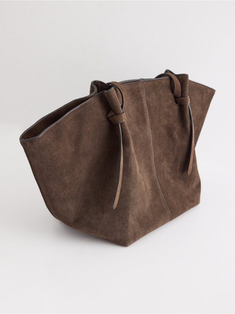 Tote bag in suede - 3013063-2590