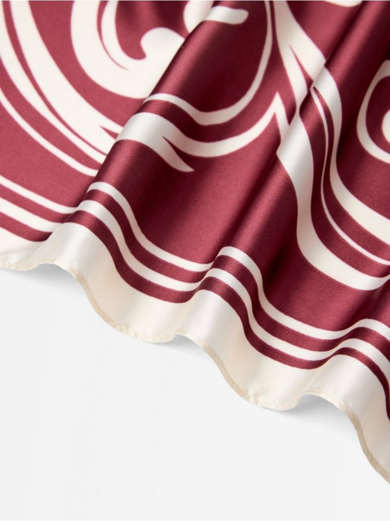 Scarf in satin - 3013106-7332