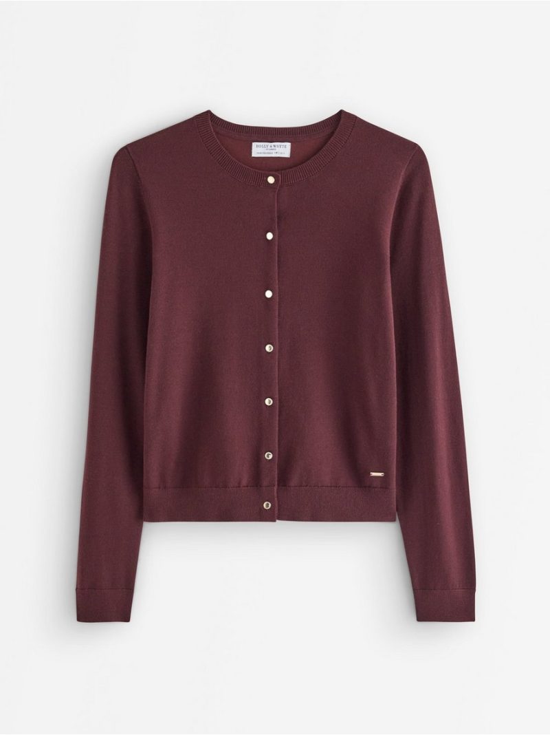 Fine-knit cardigan - 3013169-9509