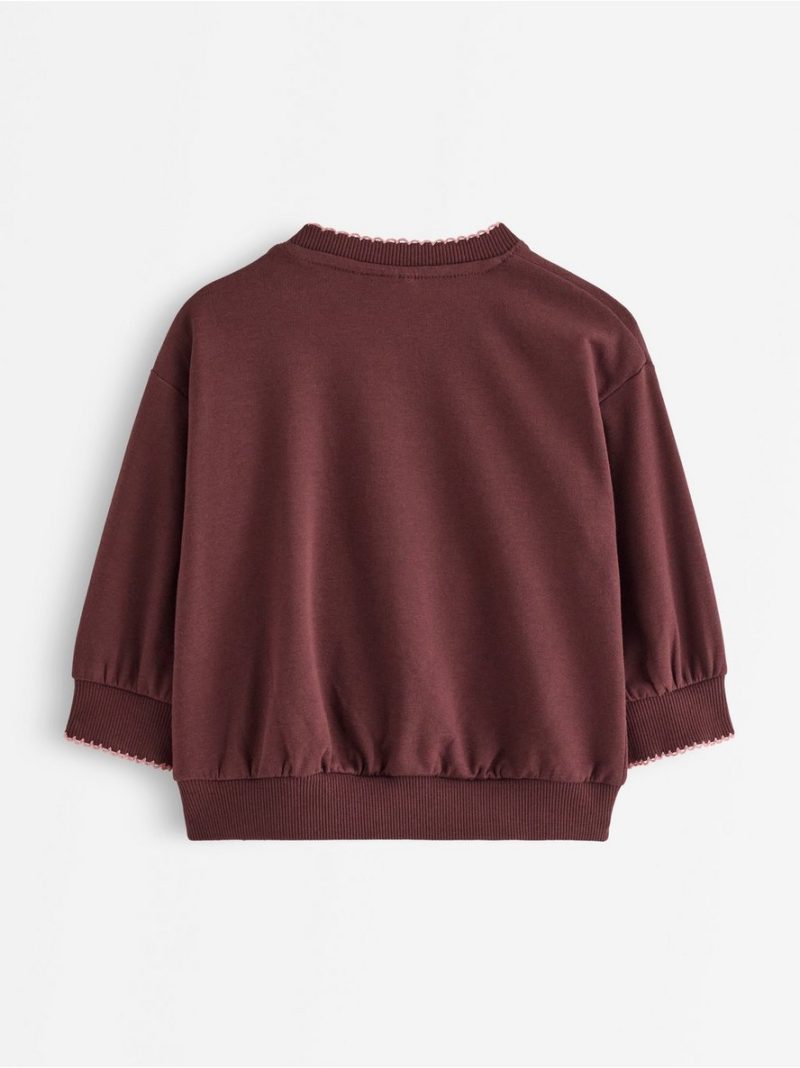 Sweatshirt with brushed inside - 3013207-9498