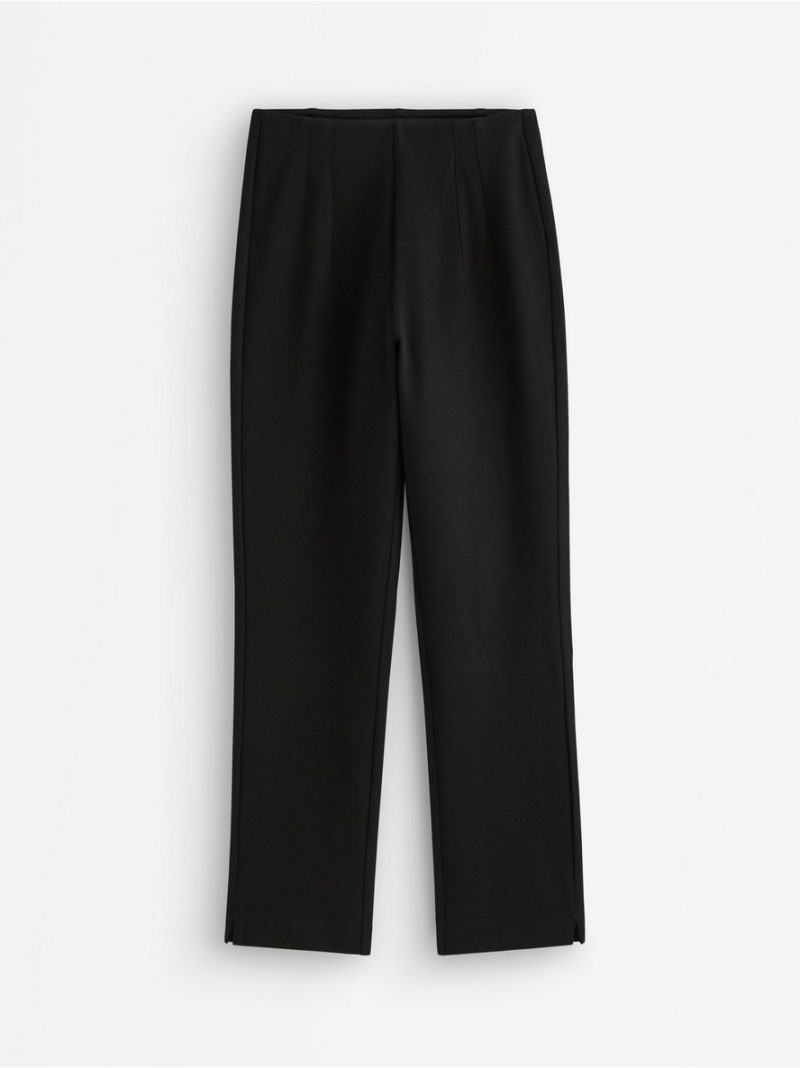 Straight trousers with high waist - 3013227-80