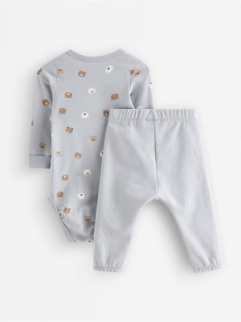 Set with bodysuit and joggers - 3013247-8403