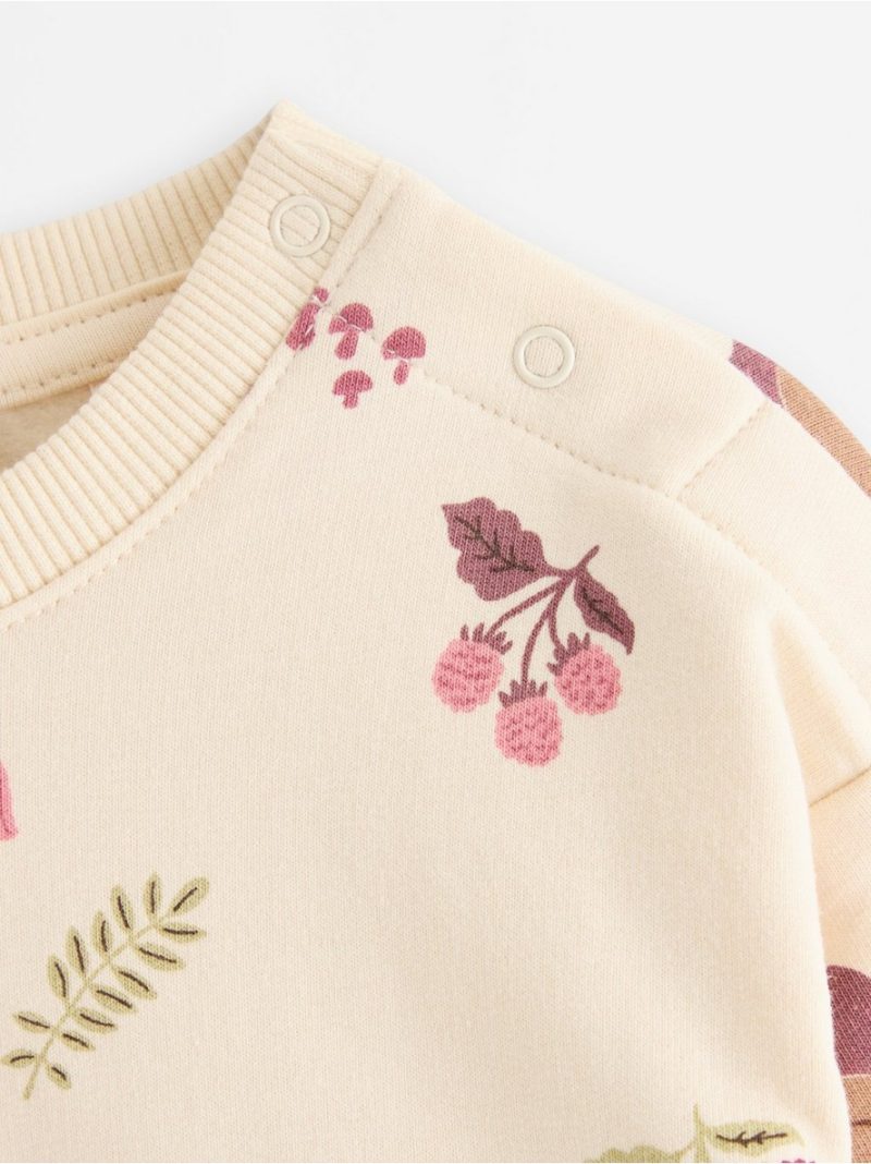 Sweatshirt with brushed inside - 3013362-6809