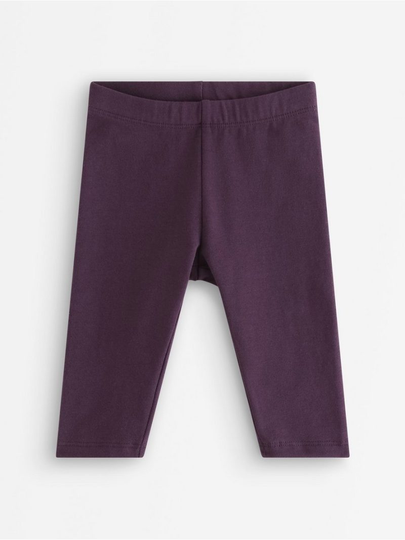 Leggings with brushed inside - 3013372-6940
