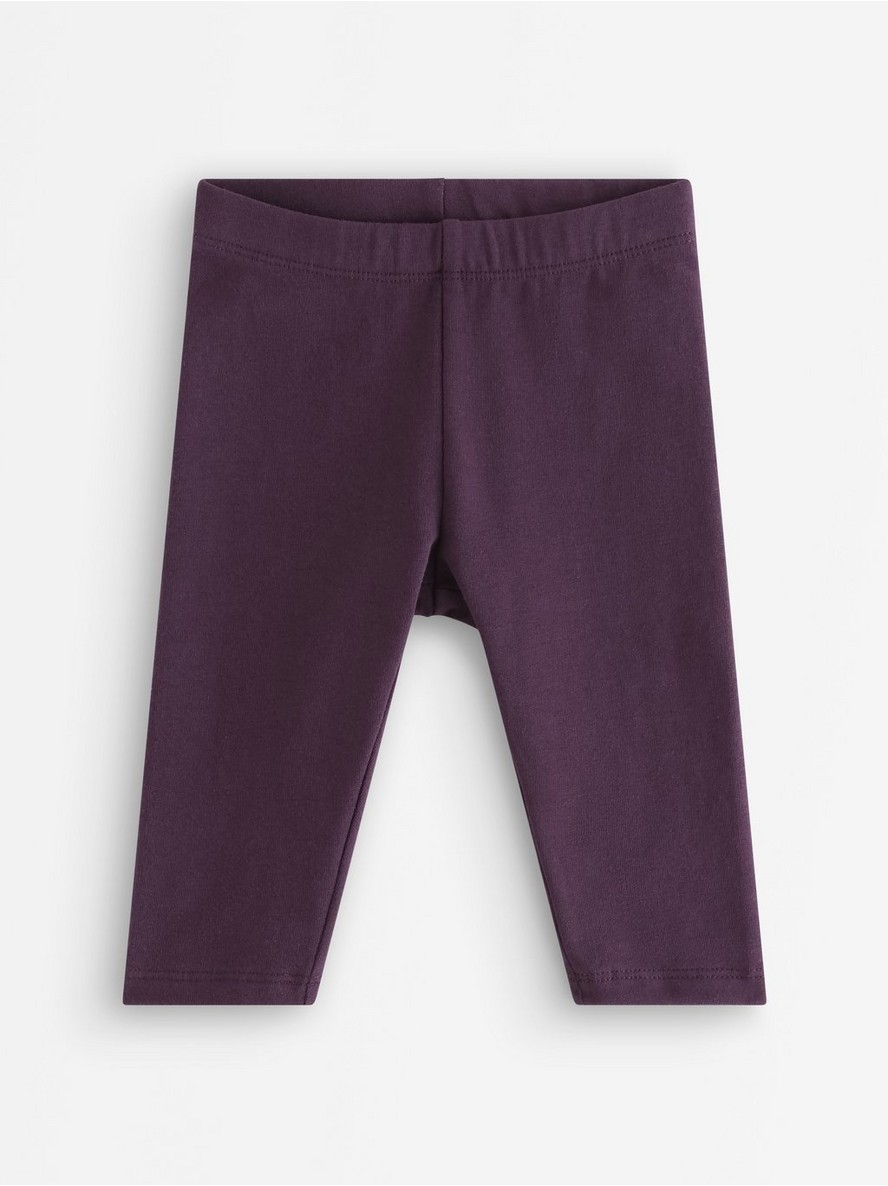 Leggings with brushed inside - 3013372-6940