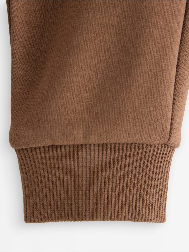 Joggers with brushed inside - 3013373-2735