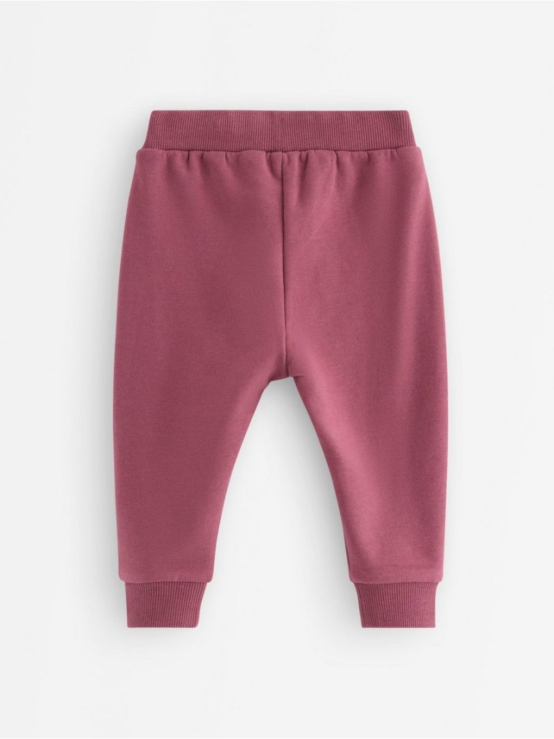 Joggers with brushed inside - 3013373-8641