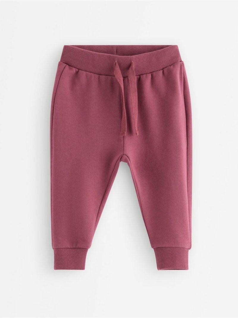 Joggers with brushed inside - 3013373-8641