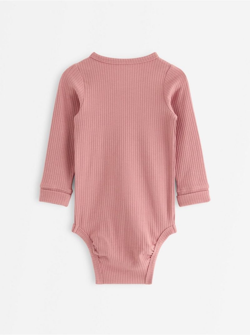 Ribbed bodysuit - 3013375-7658