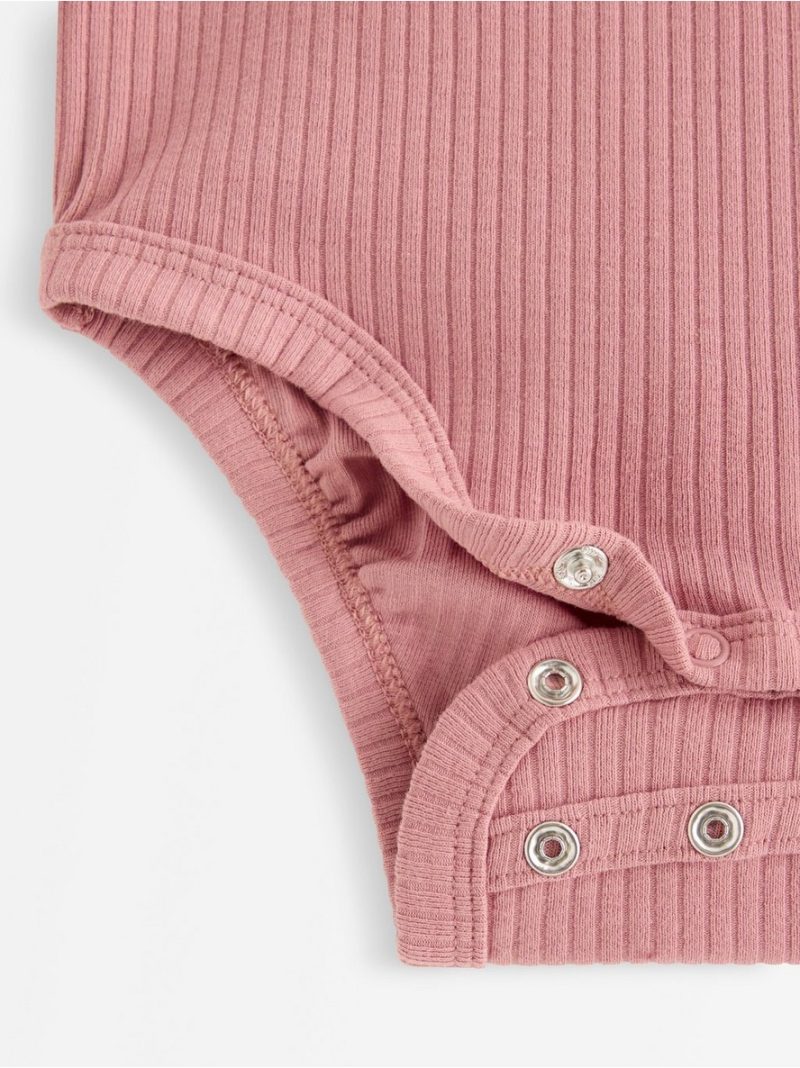 Ribbed bodysuit - 3013375-7658