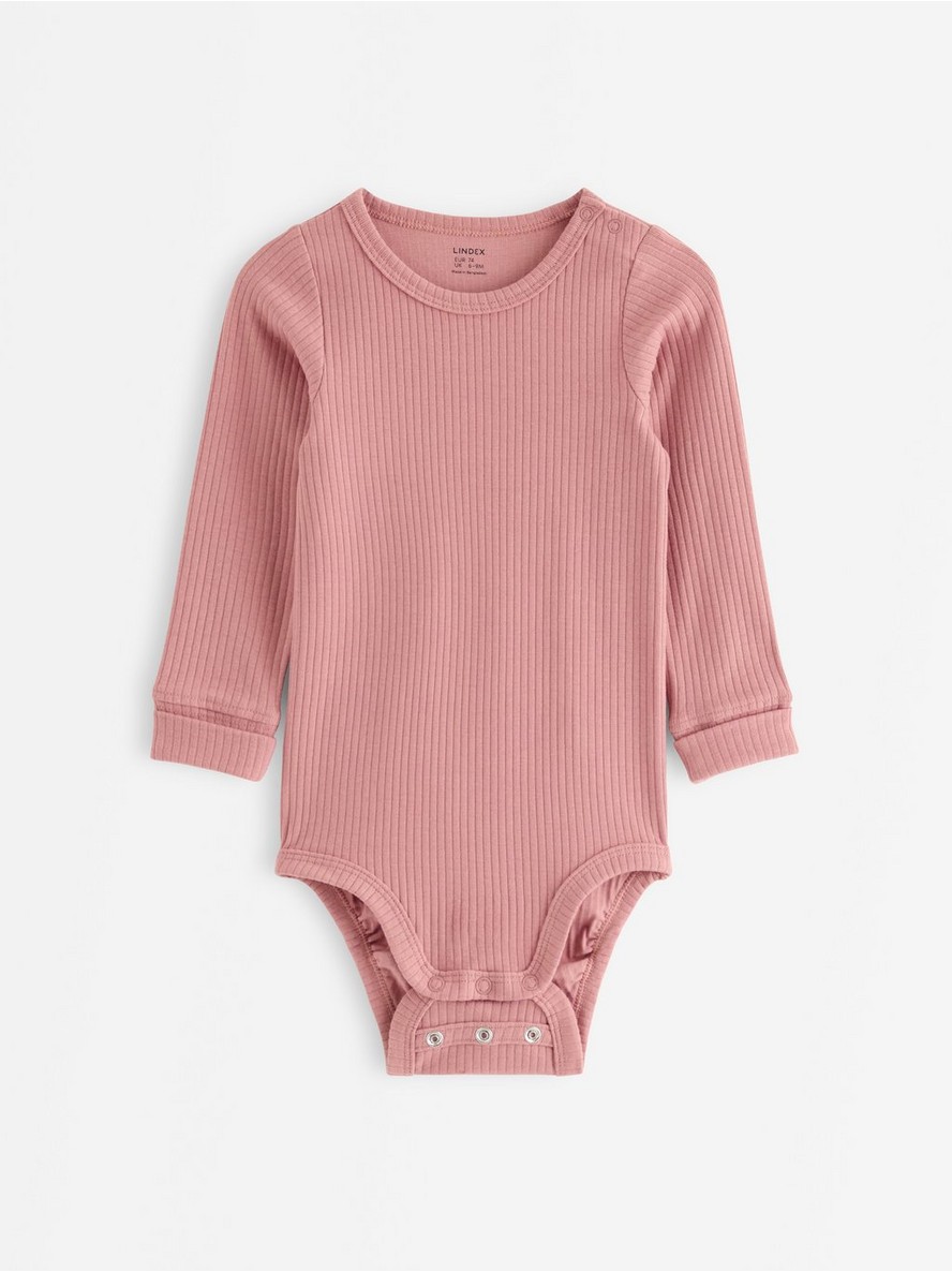 Ribbed bodysuit - 3013375-7658