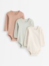 3-pack bodysuits - 3013377-7541