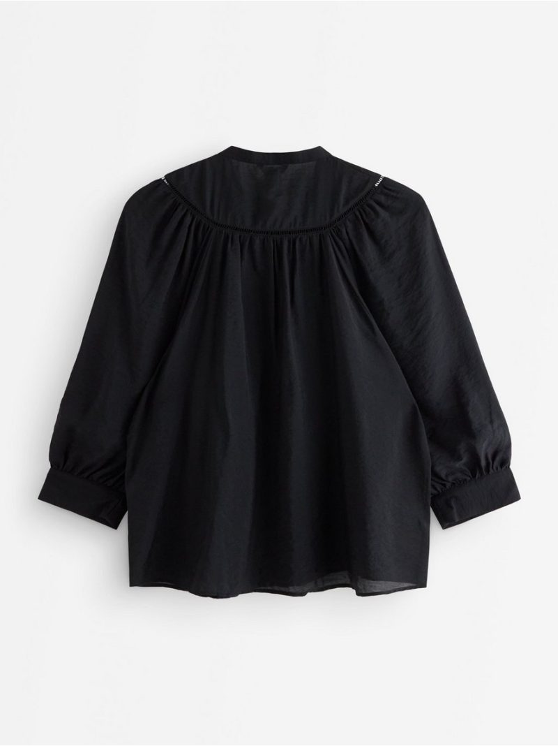 Blouse with puff sleeves - 3013419-80