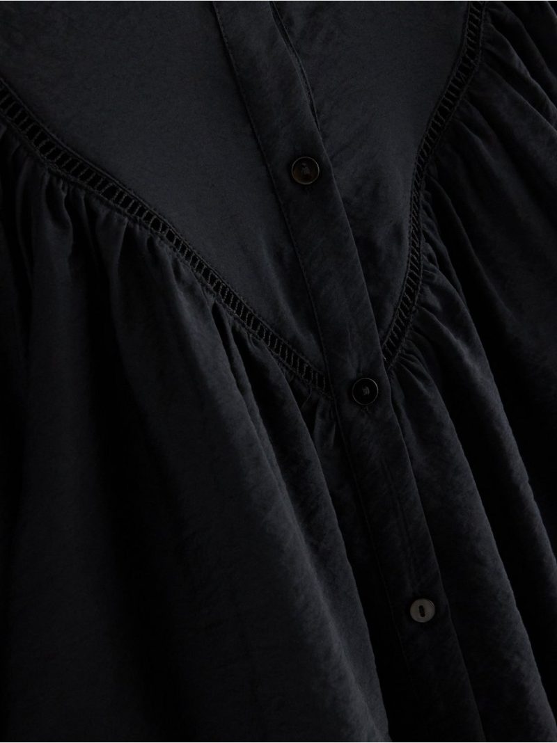 Blouse with puff sleeves - 3013419-80