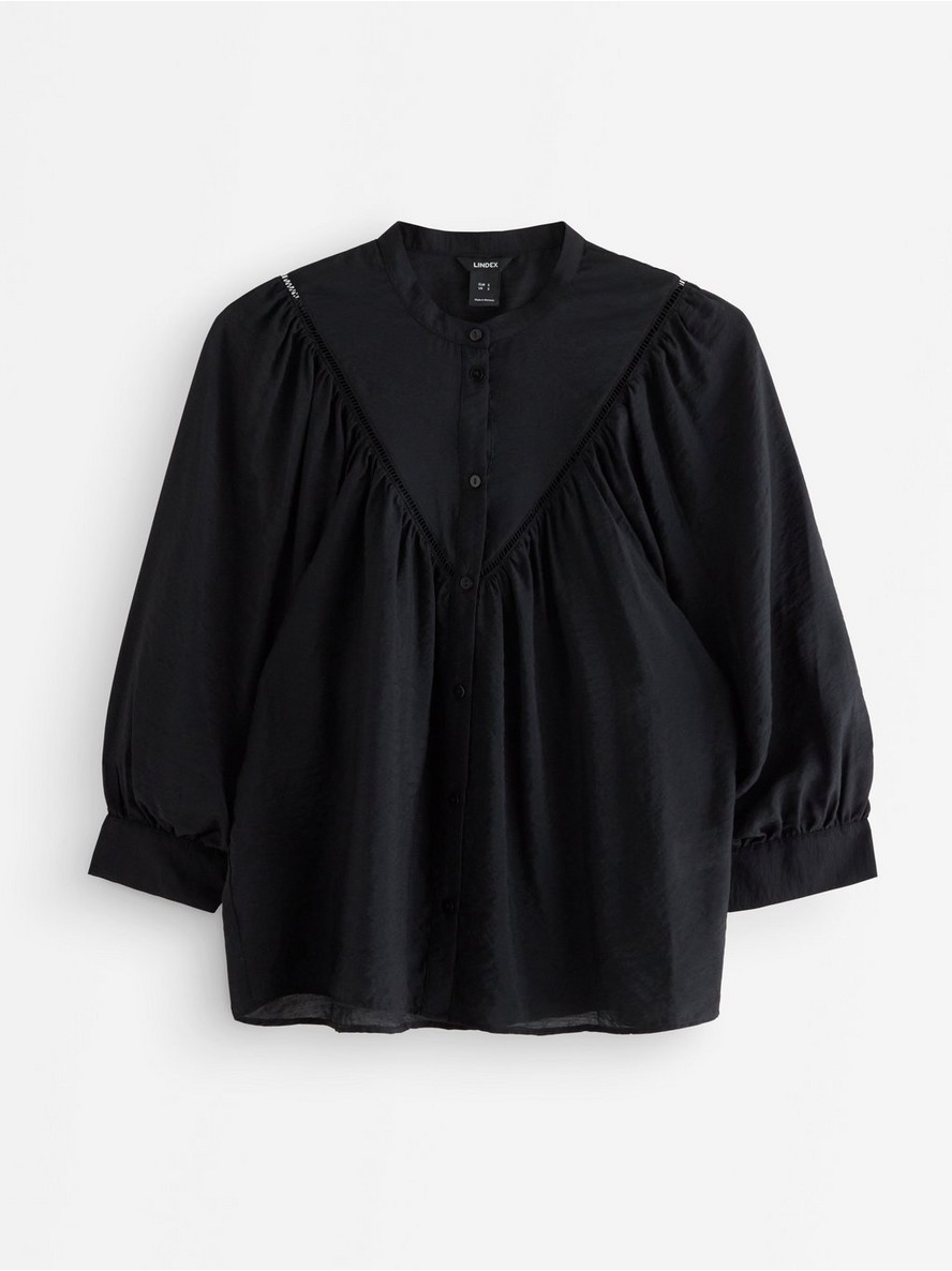 Blouse with puff sleeves - 3013419-80