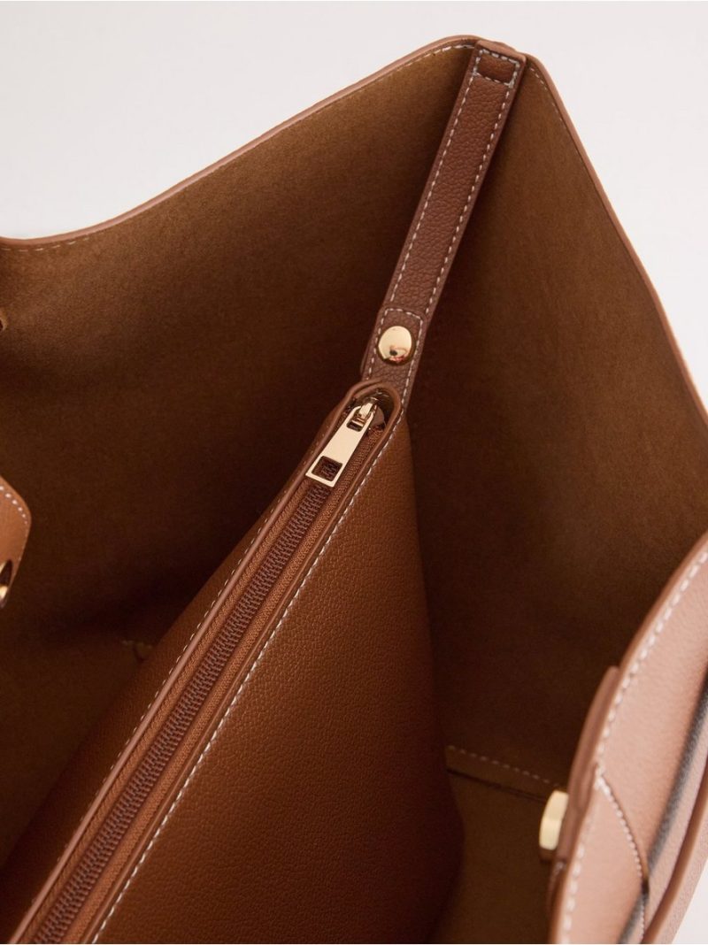Tote bag in imitation leather - 3013456-261