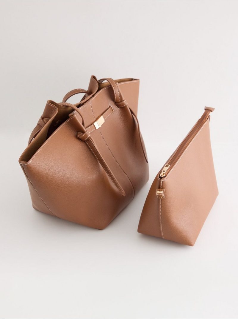 Tote bag in imitation leather - 3013456-261