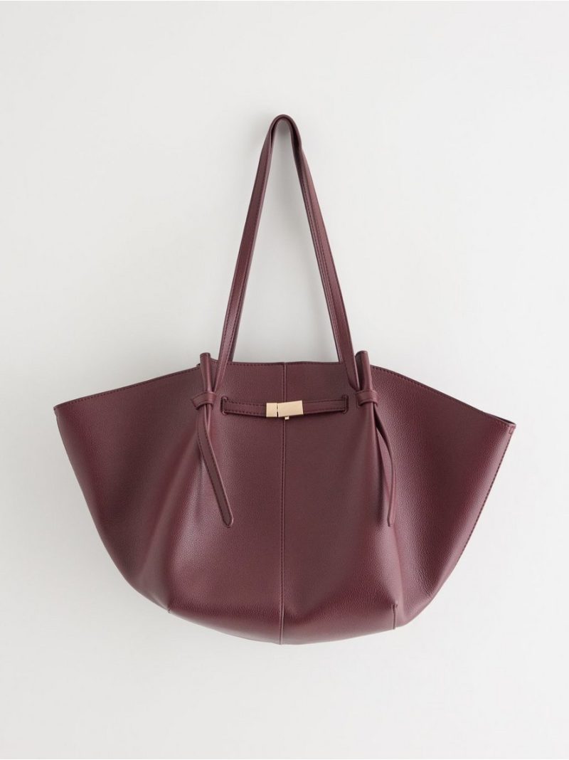 Tote bag in imitation leather - 3013456-5426
