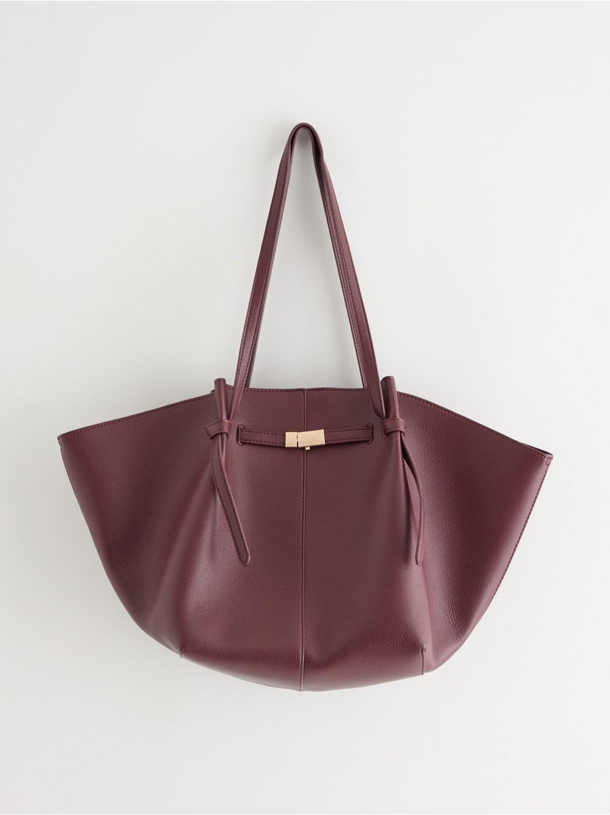 Tote bag in imitation leather - 3013456-5426