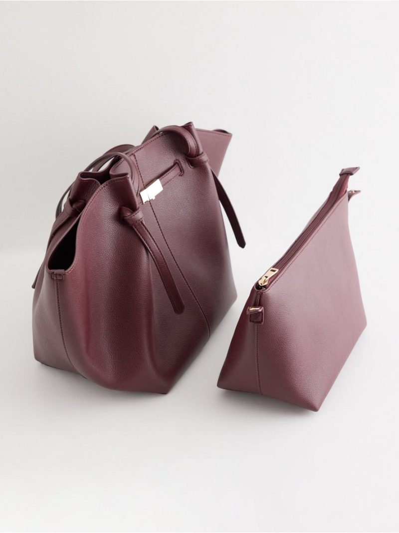 Tote bag in imitation leather - 3013456-5426