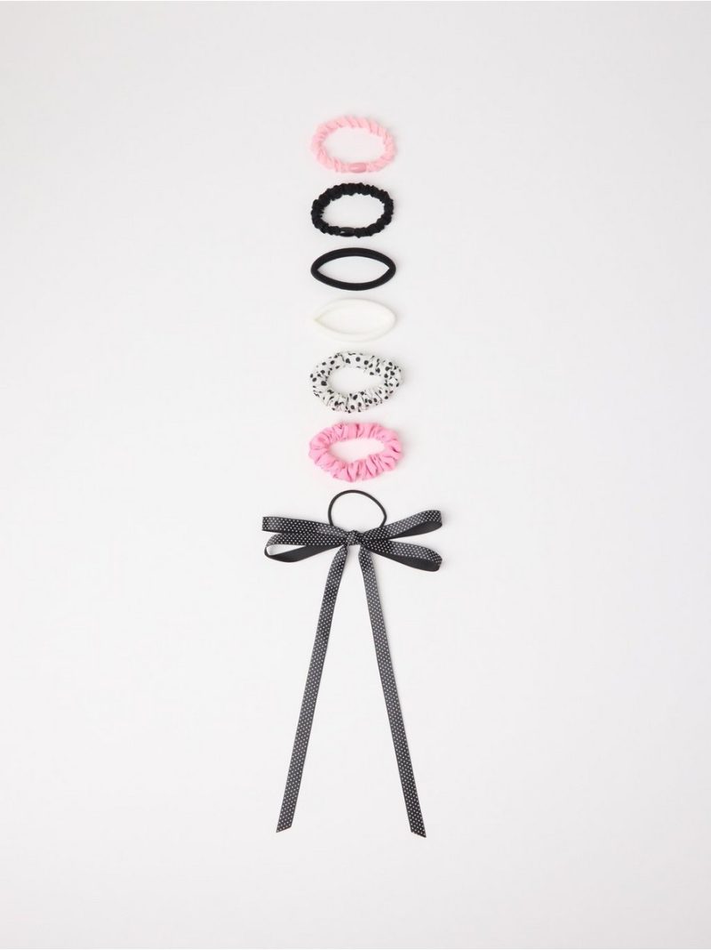 - 6-piece hair elastics 6-piece hair elastics - 3013517-80