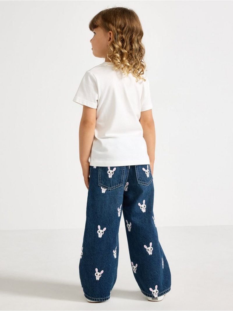 Wide jeans with regular waist - 3013519-791