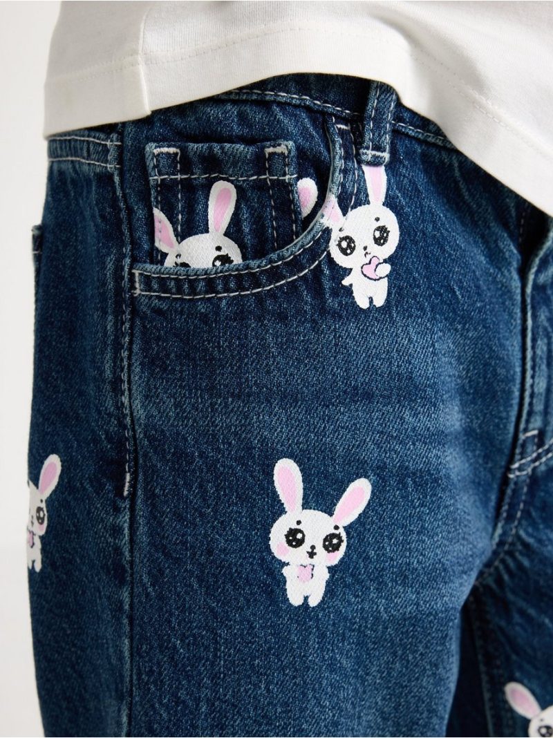 Wide jeans with regular waist - 3013519-791